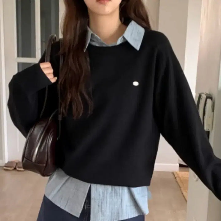 [BUNJANG] Round Neck Knit / 라운드넥 니트