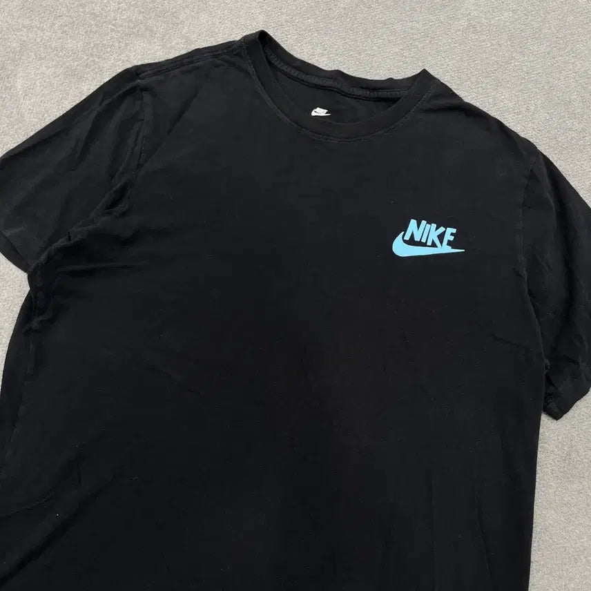 [BUNJANG] Nike Black Short Sleeve T-Shirt / 110 나이키 블랙 반팔 티셔츠