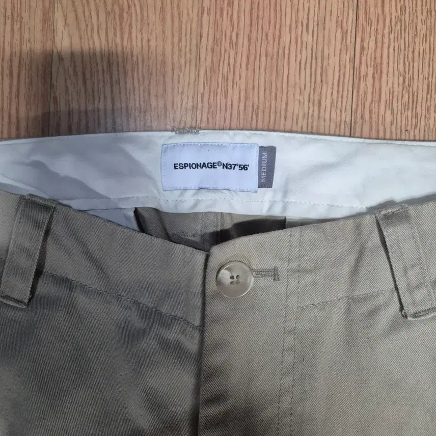 [SOLD OUT] 에스피오나지 와이드핏 베이지 면바지