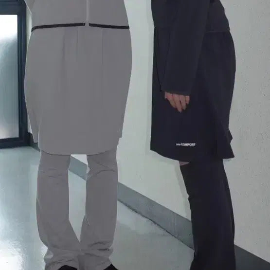 [BUNJANG] Ji Choi Skirt Pants Gray / 지초이 23-002 24-002 그레이 스커트팬츠 2
