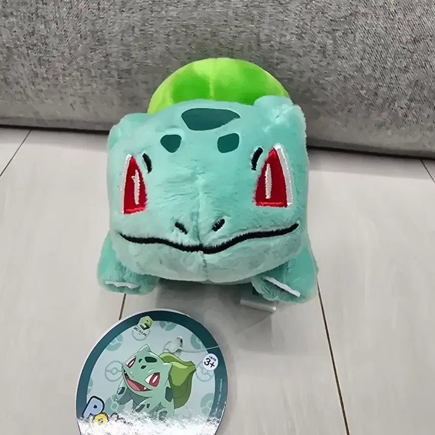 [BUNJANG] Pokemon Bulbasaur Plush Keychain 13cm / 포켓몬스터 이상해씨 봉제인형 13cm 키링 가방고리