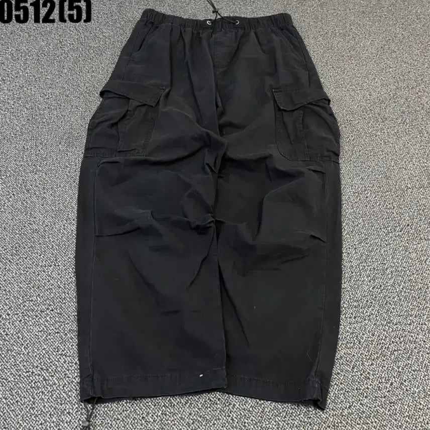 [BUNJANG] Zara Black Cargo Jogger Pants (Size 29) / 자라 검정색 카고 조거팬츠 29