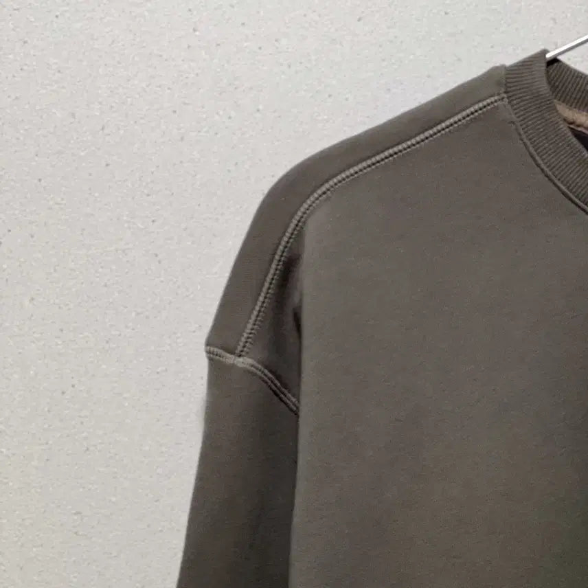 [BUNJANG] Rough Side Oversized Sweatshirt Charcoal / (KR/2) 러프사이드 오버사이즈 스웻 차콜