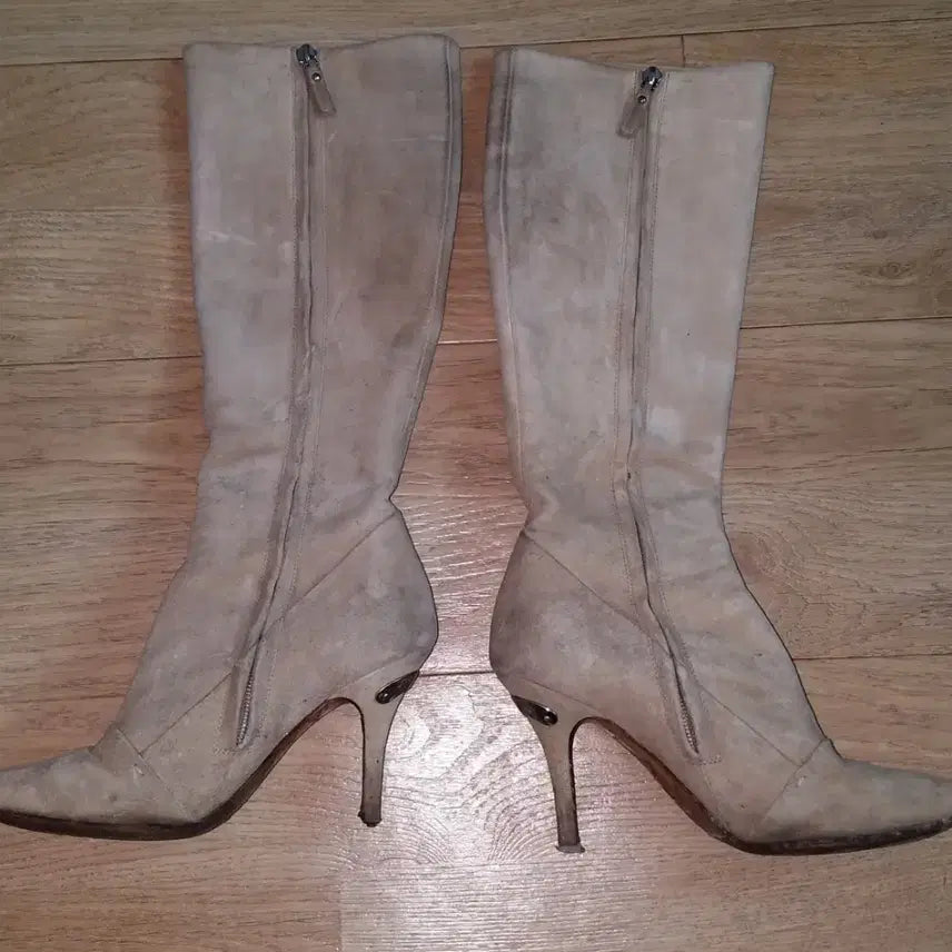 [BUNJANG] Louis Vuitton Genuine Leather Long Boots / 정품 루이비통 롱부츠 (35 1/2): 225 ~ 230mm