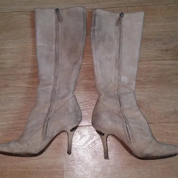 [BUNJANG] Louis Vuitton Genuine Leather Long Boots / 정품 루이비통 롱부츠 (35 1/2): 225 ~ 230mm