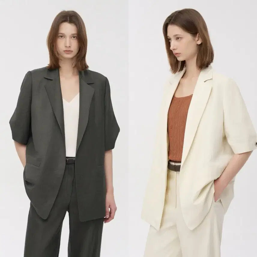 [BUNJANG] Time Linen Jacket / 타임  린넨  자켓  26년
