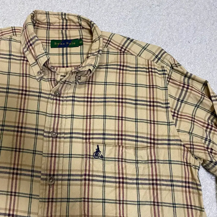 [BUNJANG] Beanpole Check Shirt (Size 90) / 빈폴 체크 셔츠 90