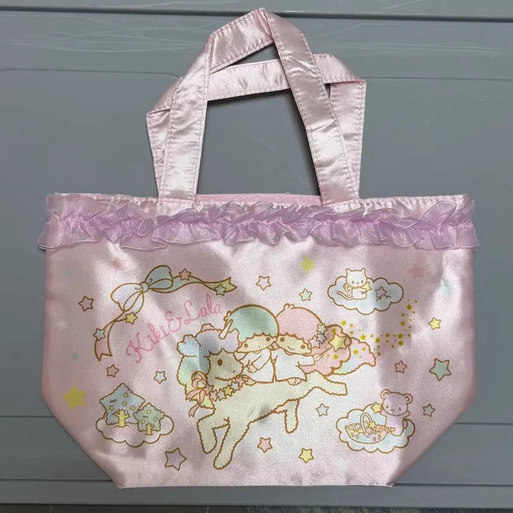 [BUNJANG] Sanrio Little Twin Stars Kiki Lala Atari Kuji Tote Bag / 산리오 리틀트윈스타 키키라라 아타리 쿠지 24년 11월 토트가방
