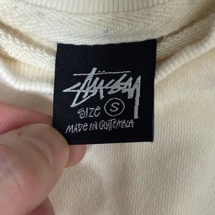 [BUNJANG] Stussy Cropped Sweatshirt / 스투시 크롭 스웻셔츠