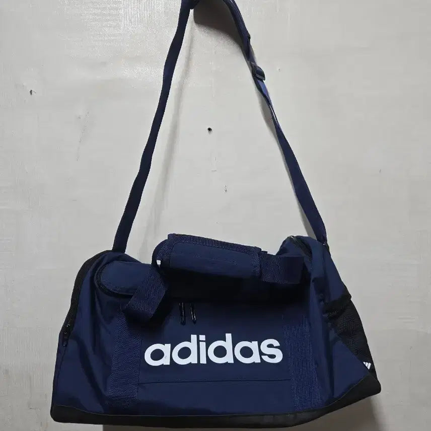 [BUNJANG] Adidas Linear Duffel Bag Navy / 아디다스 리니어 더플백