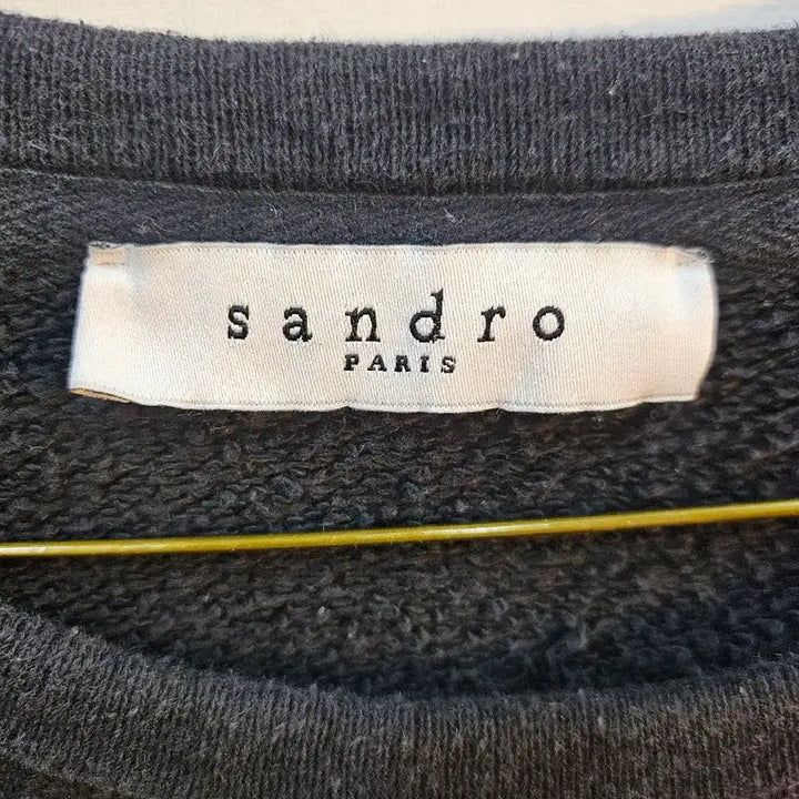 [BUNJANG] Sandro Bobcat Printing Sweatshirt Black / <만원빈티지>산드로 밥캣 프린팅 맨투맨 블랙