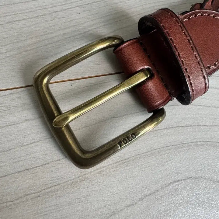 [SOLD OUT] 폴로 브레이디드 가죽벨트