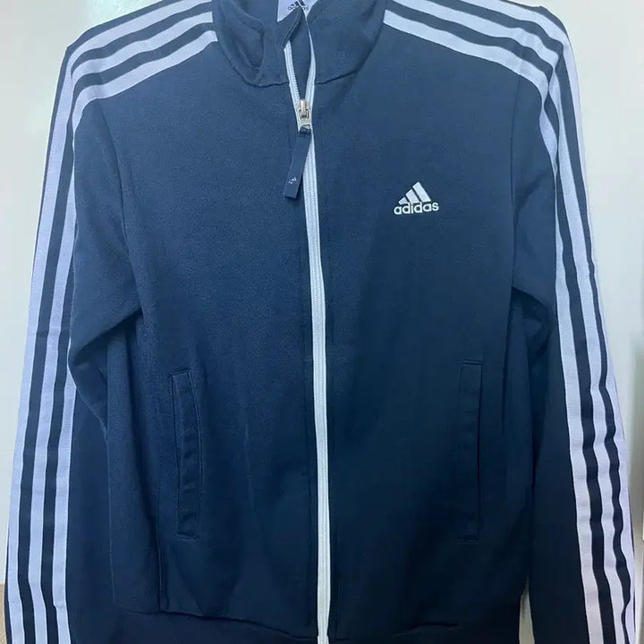 [BUNJANG] Adidas Three-Stripes Track Top Navy / 아디다스 삼선 트랙탑 네이비
