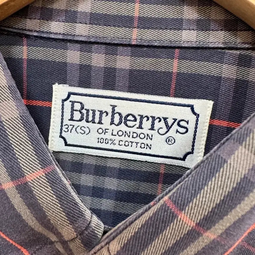 [BUNJANG] Burberry Nova Check Long Sleeve Shirt / 버버리 노바체크 긴팔 셔츠