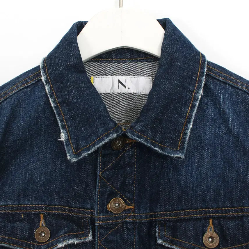 [BUNJANG] Vintage Japanese Medium Wash Denim Jacket / 일본 빈티지 중청 데님 청 자켓