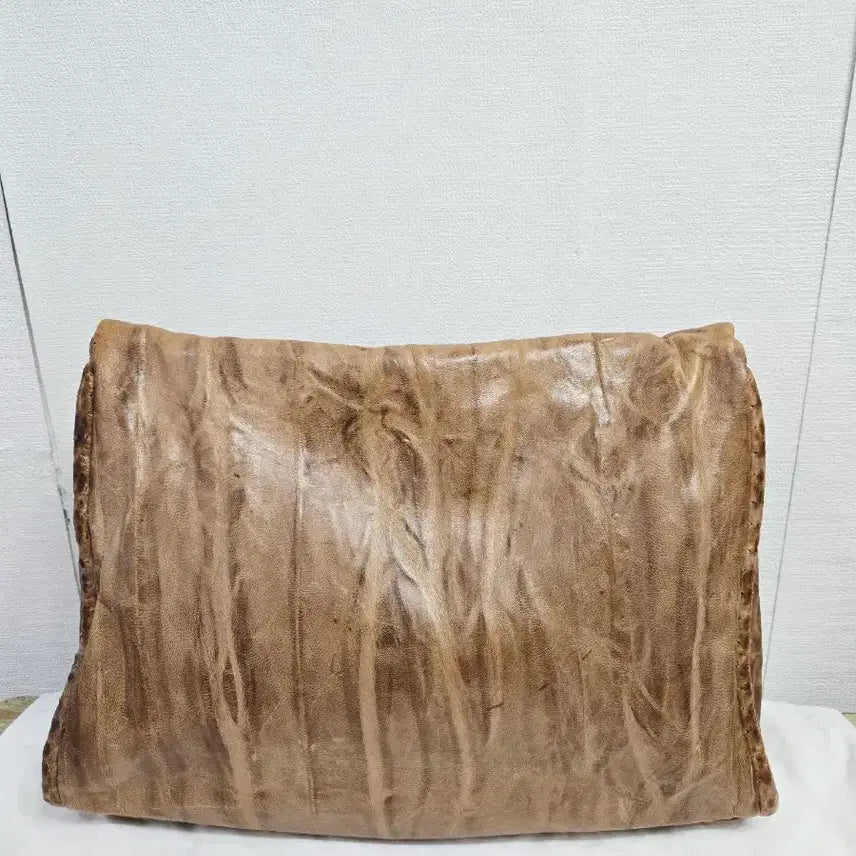 [BUNJANG] Lanvin Brown Leather Clutch Bag / 랑방 가죽 클러치백 브라운