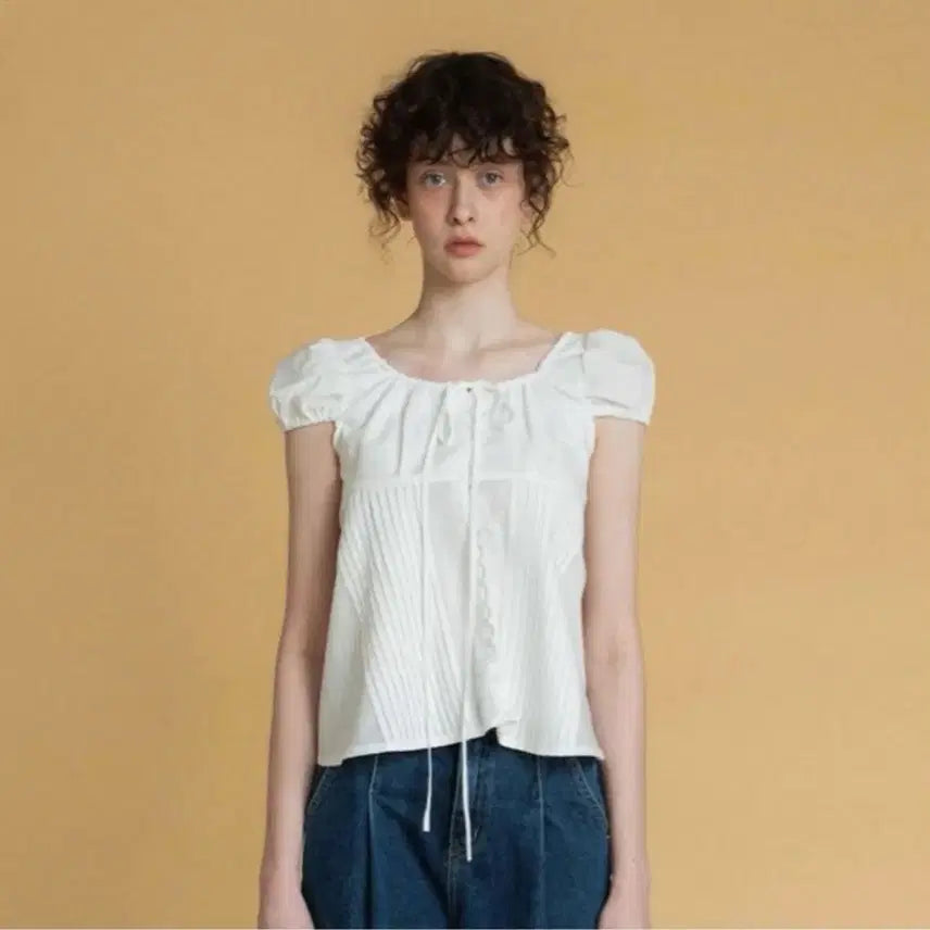 [BUNJANG] Without Summer Montana Blouse / 위드아웃썸머 몬타나블라우스