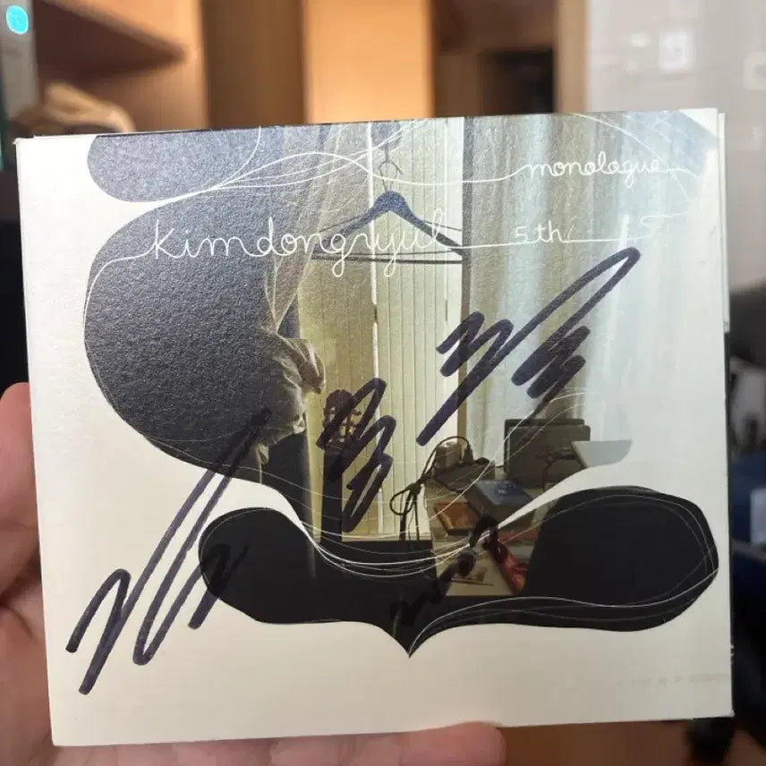 [BUNJANG] Kim Dong Ryul Monologue 5th Album Signed CD / 김동률 monologue 5집 CD 싸인앨범