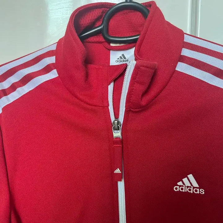 [BUNJANG] Adidas Three-Stripes Training Jacket Red / 아디다스 삼선 트레이닝 자켓 레드