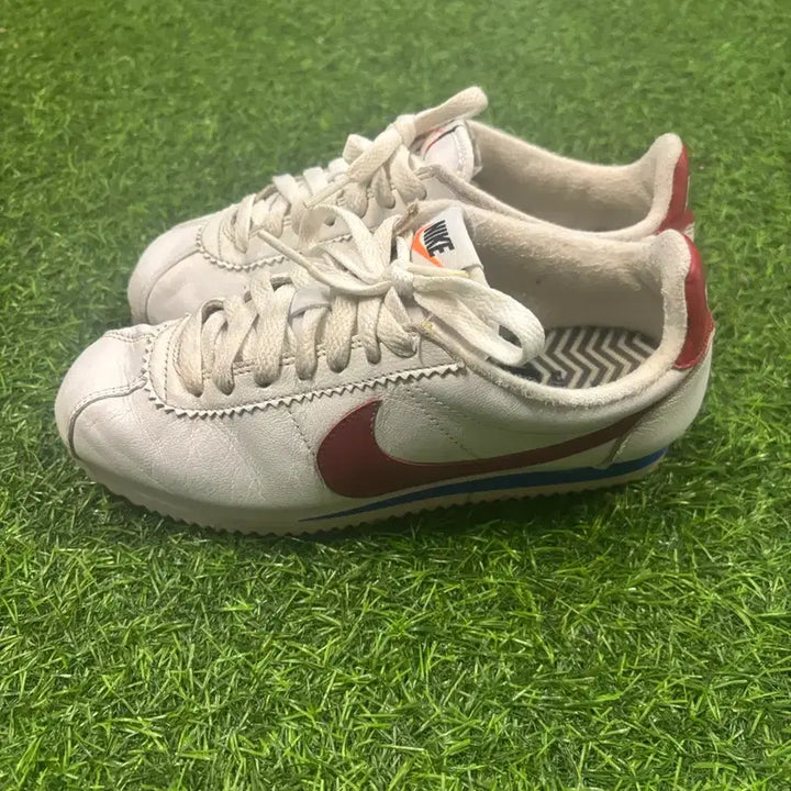 [BUNJANG] Nike Cortez White Orange Sneakers / 나이키 코르테즈 흰색 오렌지 스니커즈
