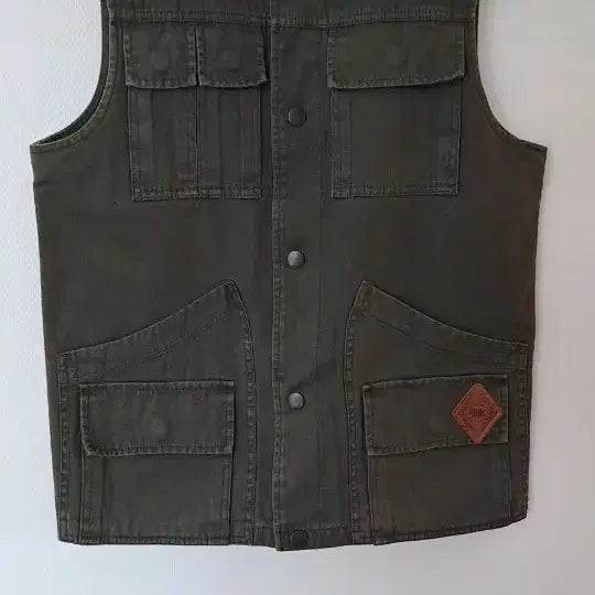 [BUNJANG] Harley-Davidson Khaki Pocket Vest / 할리데이비슨 조끼