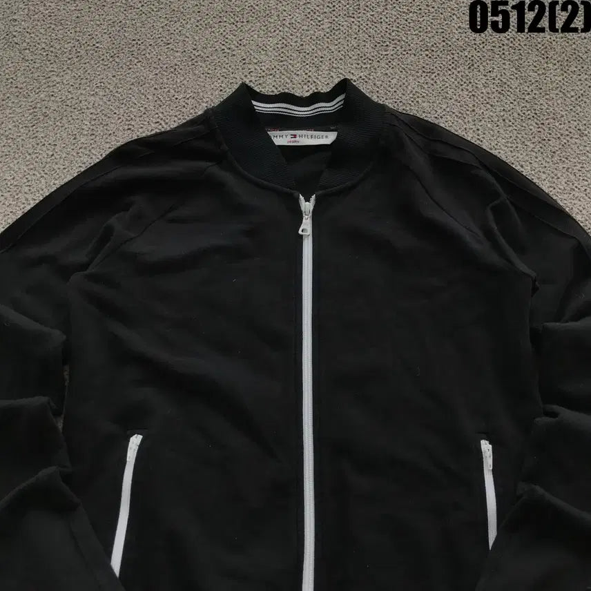 [BUNJANG] Tommy Hilfiger Black Zip-Up Jacket (S) / 타미힐피거 블랙 집업 자켓 s