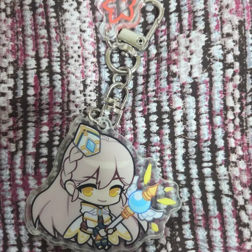 [BUNJANG] Maple Arche Bishop Acrylic Keyring / 메이플아지트 비숍 아크릴 키링