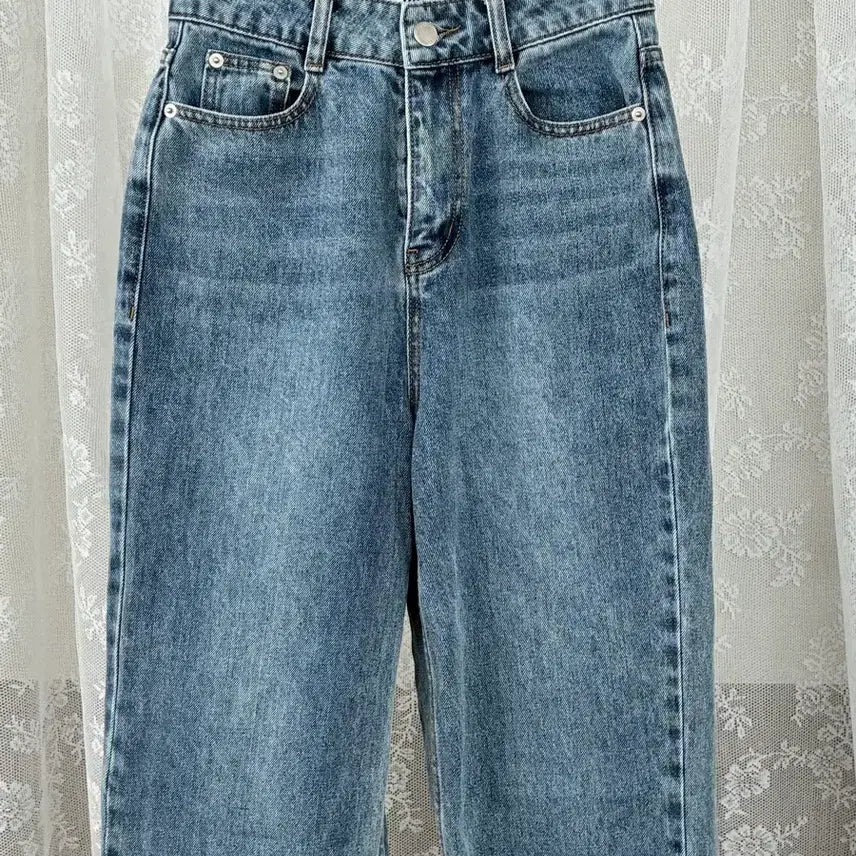 [BUNJANG] OIOI Wide Straight Denim Pants / XS) OIOI 오아이오아이 와이드 데님 팬츠