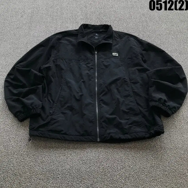 [BUNJANG] Topten Black Windbreaker Jacket 2XL / 탑텐 블랙 바람막이 자켓 2XL