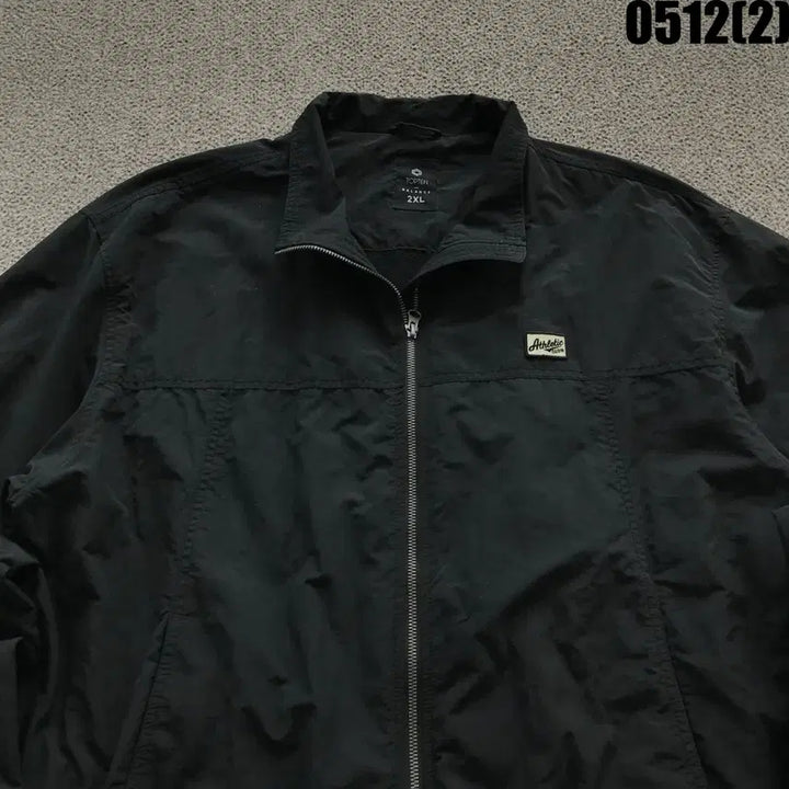 [BUNJANG] Topten Black Windbreaker Jacket 2XL / 탑텐 블랙 바람막이 자켓 2XL
