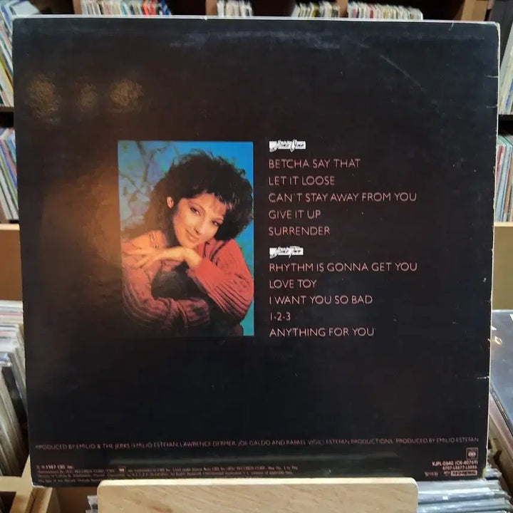 [BUNJANG] Gloria Estefan Let It Loose LP / 남미 팝 여왕 글로리아 에스테판 Let It Loose LP