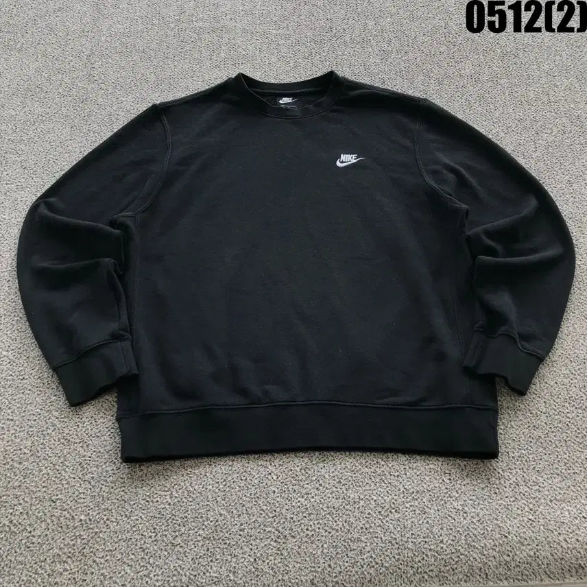[BUNJANG] Nike Black Sweatshirt L / 나이키 블랙 맨투맨 티셔츠 L