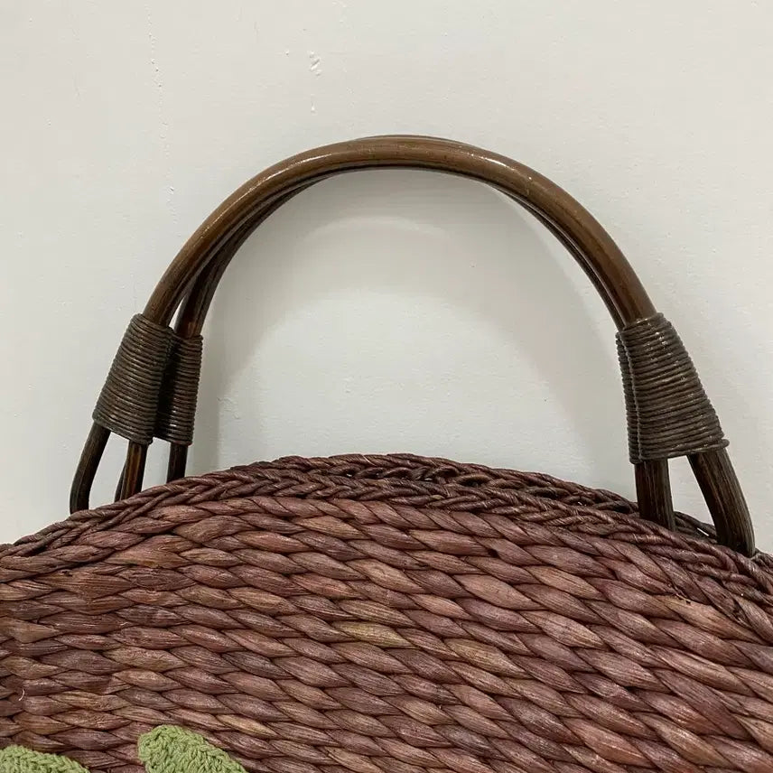 [BUNJANG] Rattan Crochet Tote Bag / 라탄 크로쉐 토트백