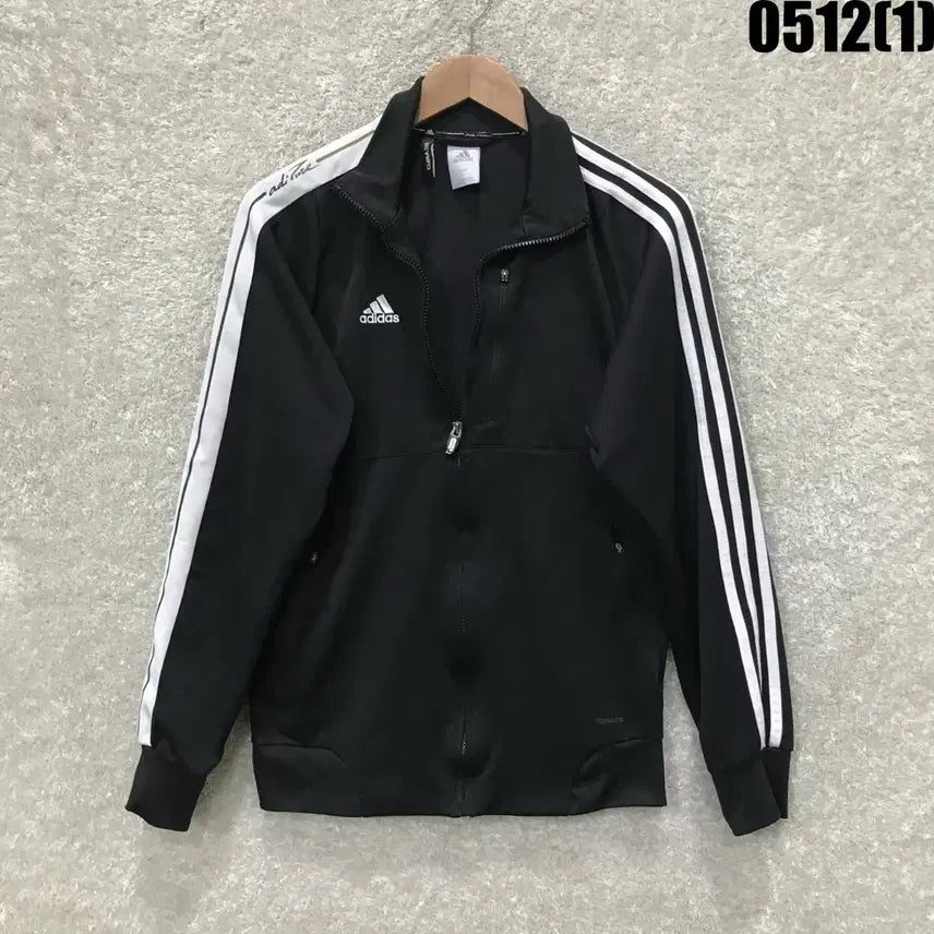 [BUNJANG] Adidas 3-Stripes Track Jacket Black M / 아디다스 삼선 트랙 자켓 블랙 m