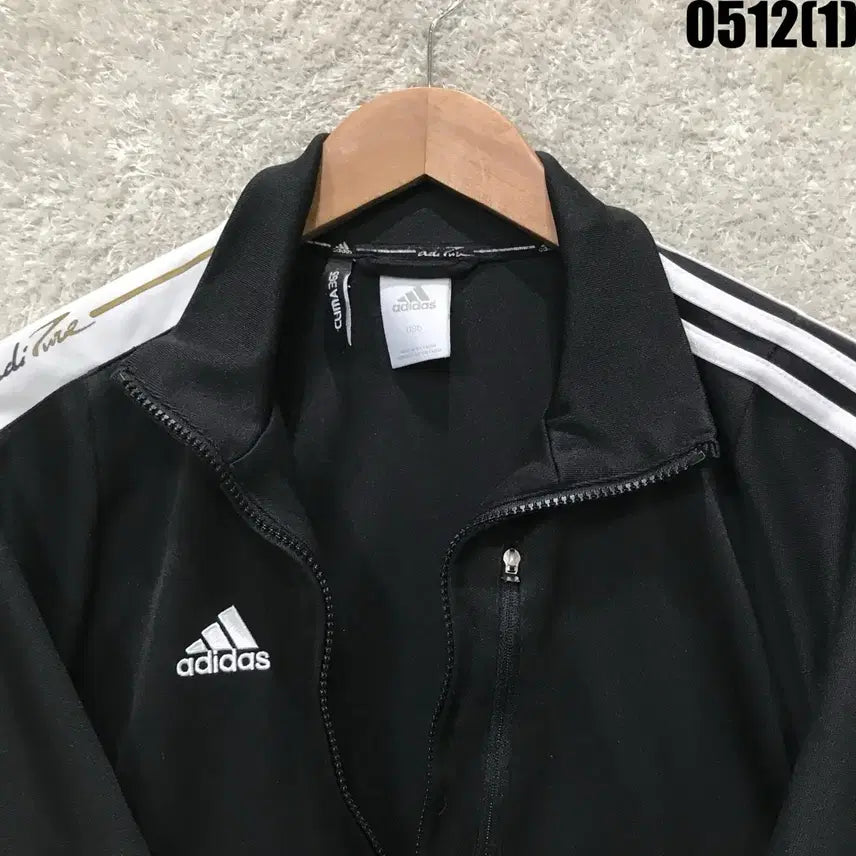 [BUNJANG] Adidas 3-Stripes Track Jacket Black M / 아디다스 삼선 트랙 자켓 블랙 m