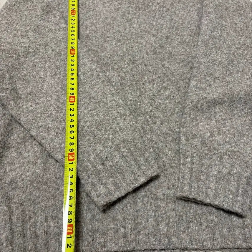 [BUNJANG] Square Neck Knit Beige / 에이블리 스퀘어넥 니트 베이지