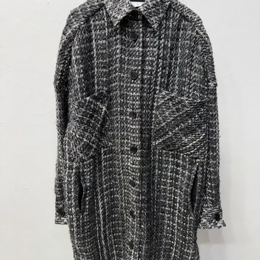 [BUNJANG] IRO 21SS Herringbone Pattern Knit Jacket (Size 32) / 정품) IRO 이로 21ss 루즈핏 헤링본 패턴 니트 자켓 32