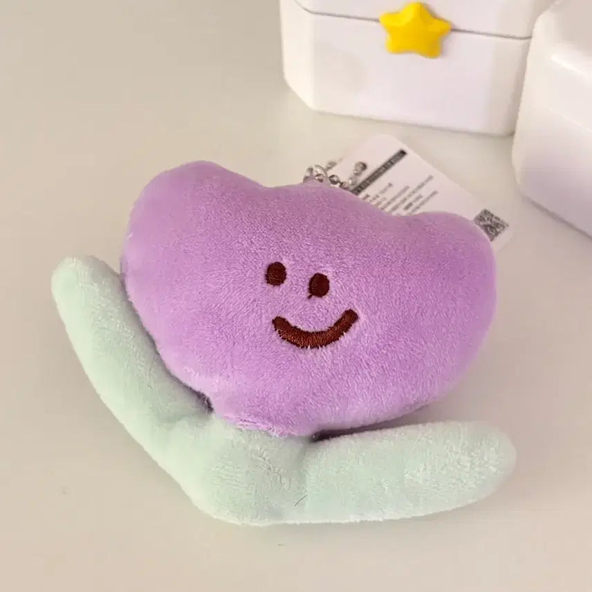 [BUNJANG] Flower Keychain Plush Toy / 꽃 키링 인형
