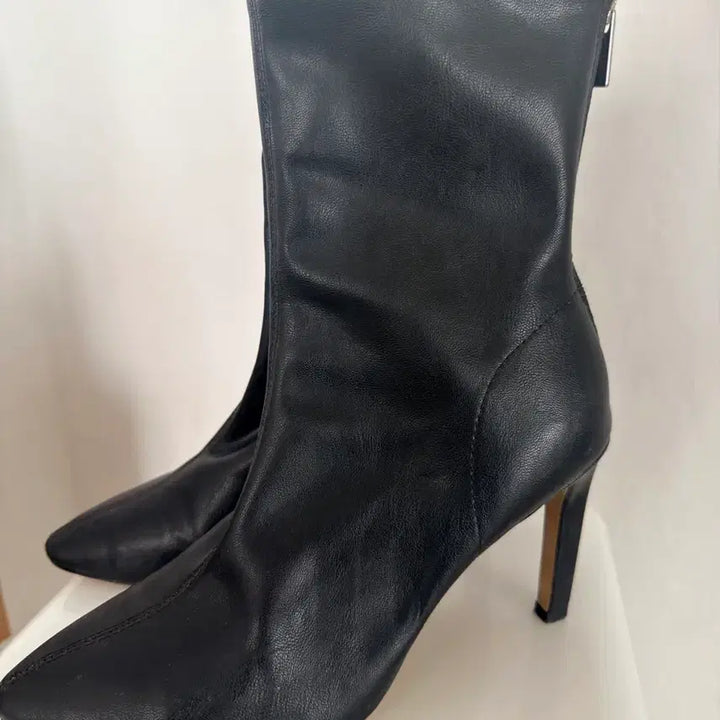 [BUNJANG] H&amp;M Black Sock Ankle Boots Size 38 / H&amp;M 삭스 앵클부츠 블랙 38
