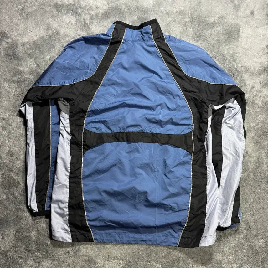 [BUNJANG] Nike Old School Color Block Windbreaker Jacket / 나이키 올드스쿨 배색 바람막이