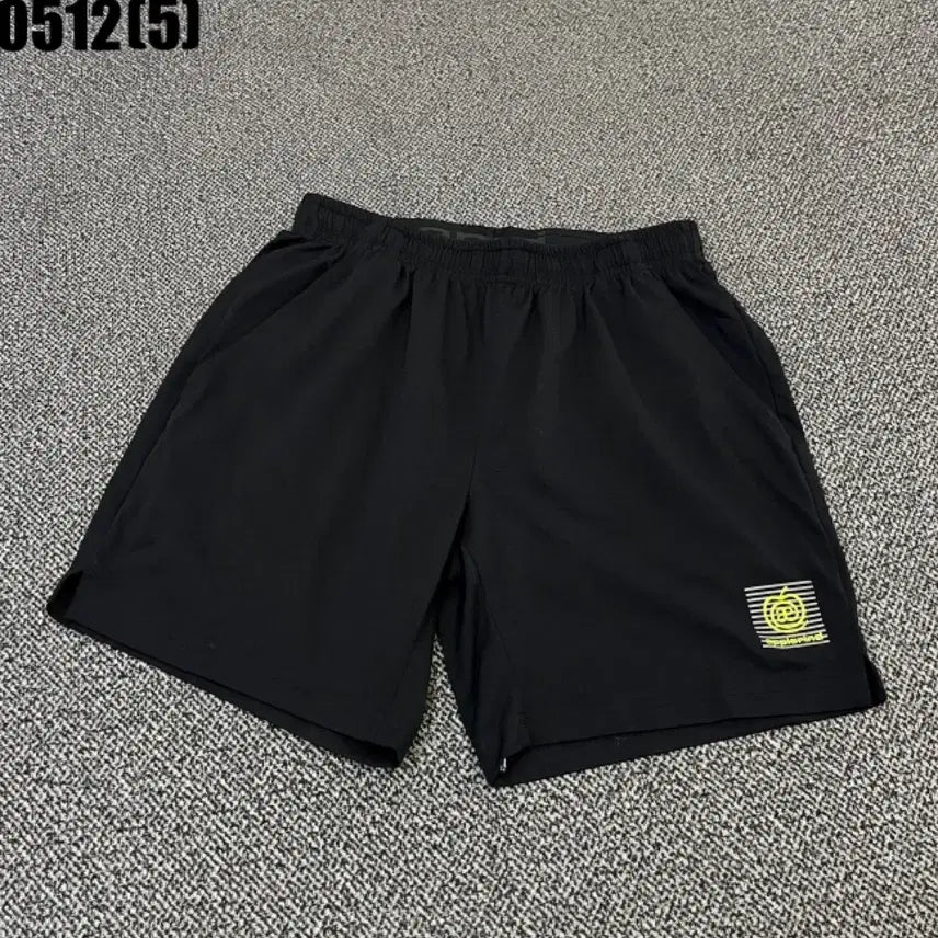 [BUNJANG] Applerind Black Logo Shorts / applerind 검정 반바지