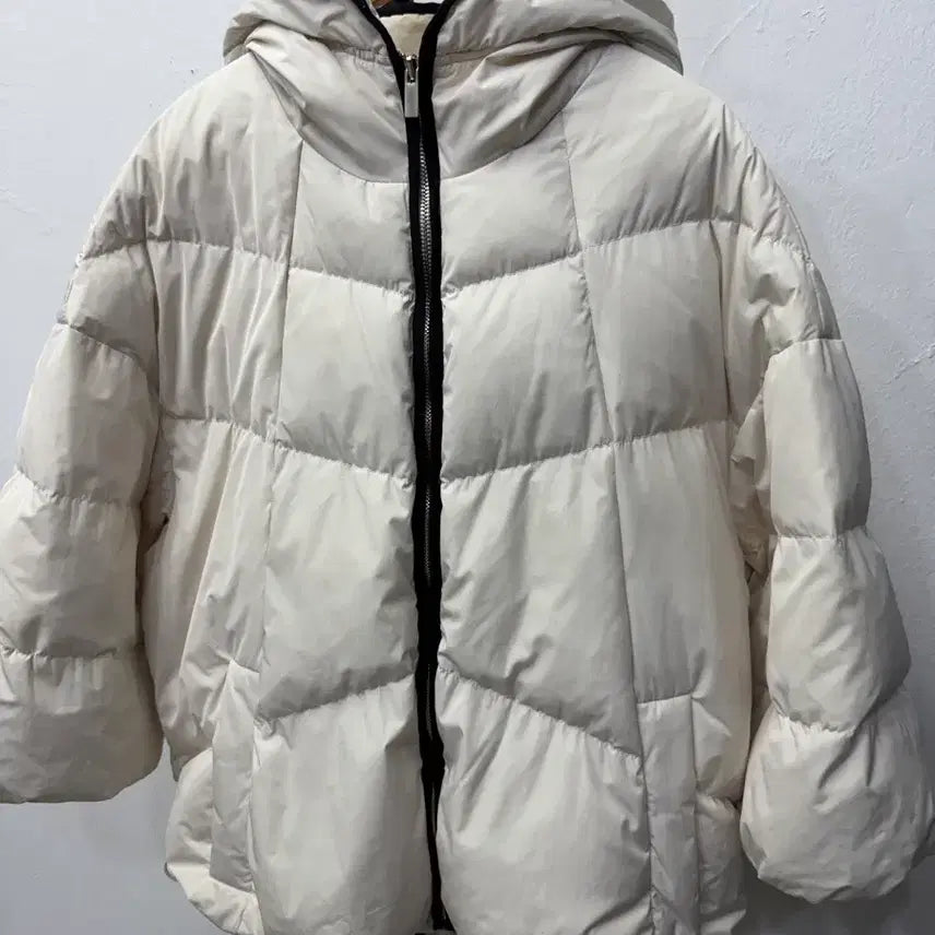 [BUNJANG] O2ND OSECON Goose Down Short Padded Jacket (Size 82) / 정품) O2ND 오즈세컨 한섬 21ss 오버핏 구스 숏패딩 82