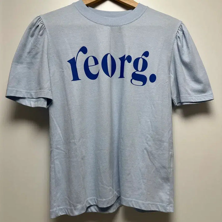 [BUNJANG] Reorg Puff Sleeve T-Shirt / 리올그 퍼프소매 반팔티