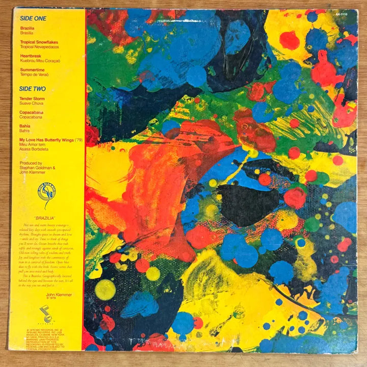 [BUNJANG] John Klemmer Brazilla LP / 미국 LP) John Klemmer - Brazilla