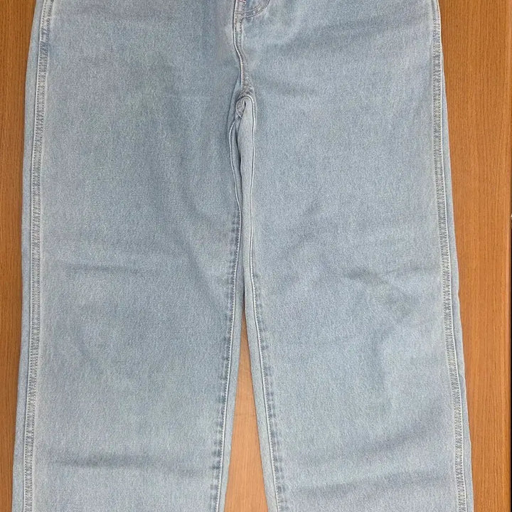 [BUNJANG] Lee Wide Denim Pants Indigo Light / 리 Lee 와이드 데님 팬츠 인디고 라이트