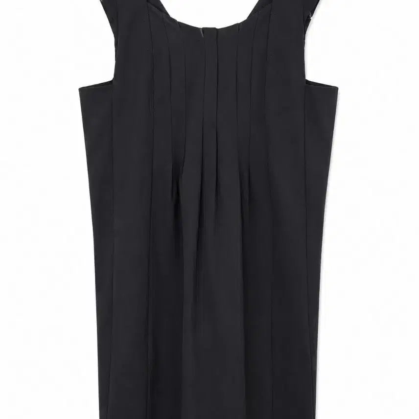 [BUNJANG] STEFANEL Black Pleated Dress / STEFANEL 블랙 플리츠 원피스 85