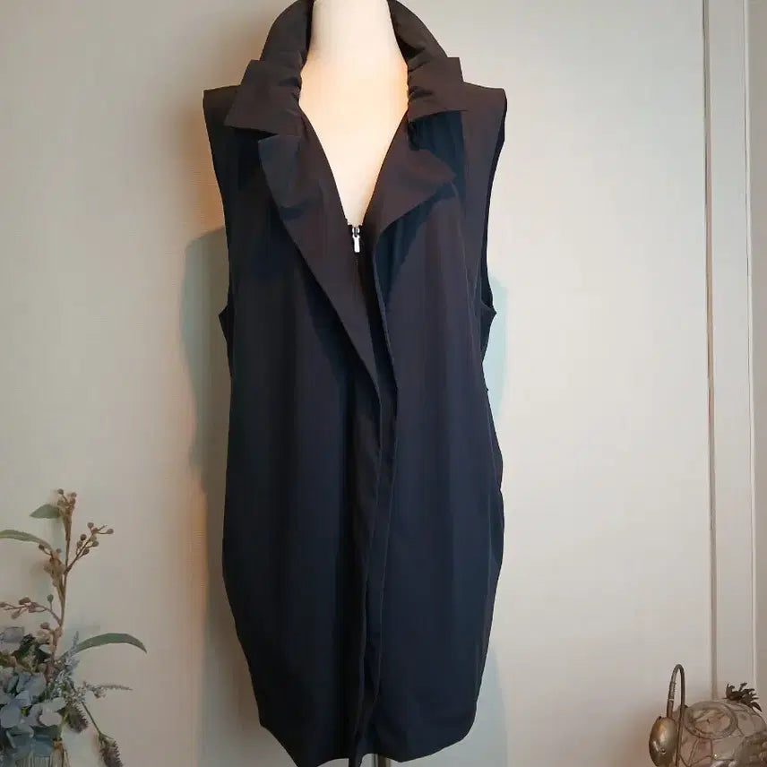 [BUNJANG] Emcee Long Vest Size M-L / emcee 엠씨  롱조끼/사이즈66~77