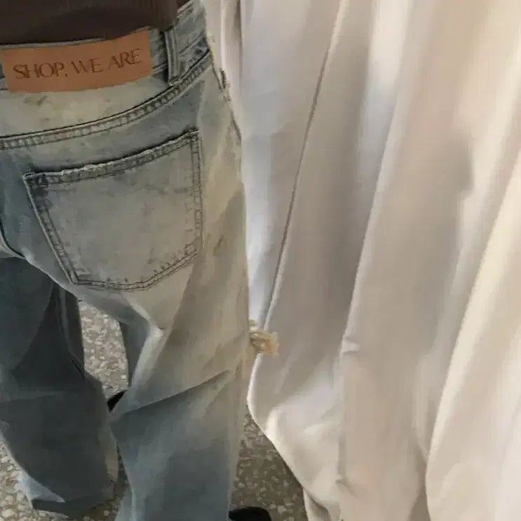[BUNJANG] WE ARE ARCHITECT Deep Muse Osol Outfit Markley Knof Breed Denim Pants / 새상품)위아 아키텍트 딥뮤즈 오솔 아웃핏 마크들리 노프  브리드
