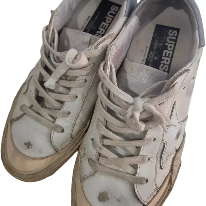 [BUNJANG] Golden Goose Superstar White Sneakers / 골든구스 슈퍼스타 흰색 스니커즈 판매합니다