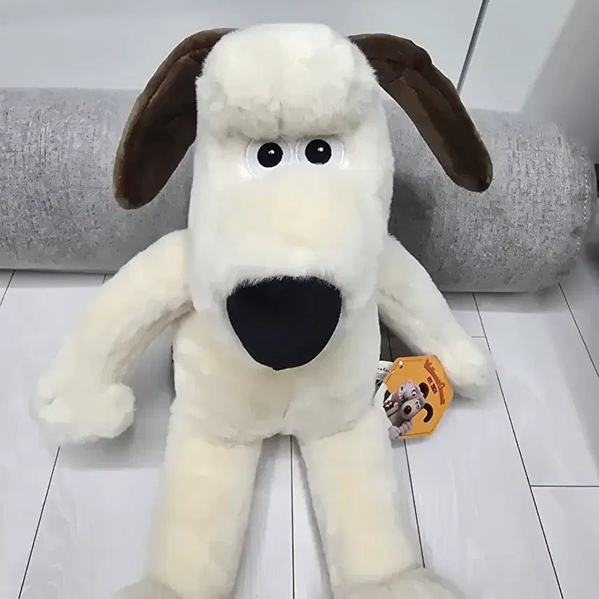 [BUNJANG] Wallace &amp; Gromit Gromit Plush Backpack - Medium Size / 윌레스와 그로밋 그로밋 백팩